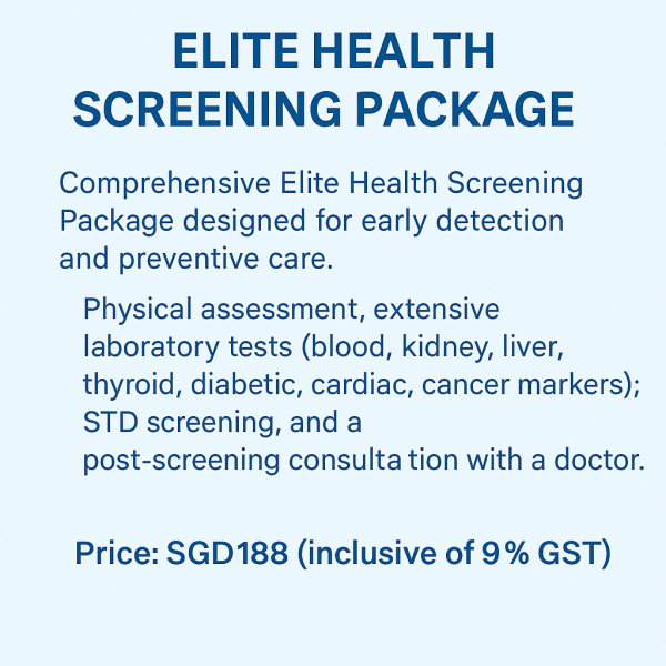 Elite Health Screening Package